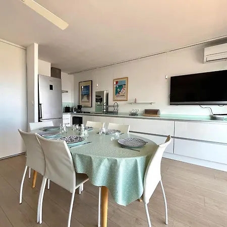 Apartmán T3 Au Port De Saint-cyprien Avec Terrasse Et Climatisation - Fr-1-309-483 Saint-Cyprien (Pyrenees-Orientales)