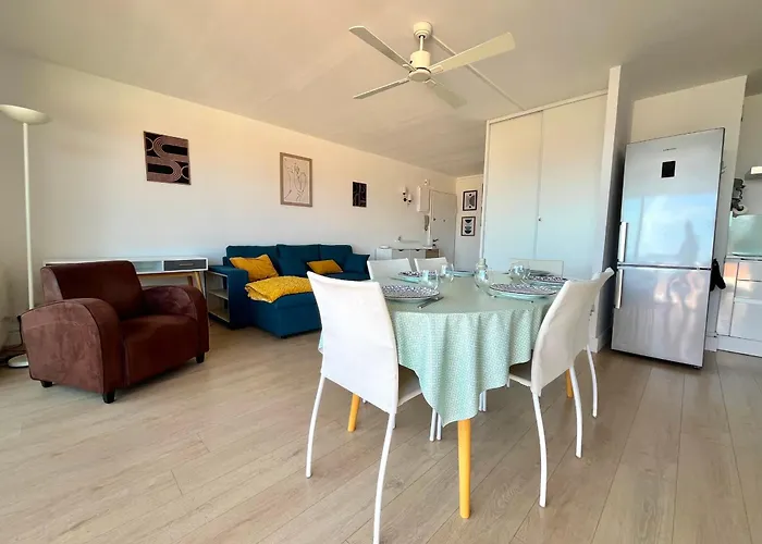 T3 Au Port De Saint-cyprien Avec Terrasse Et Climatisation - Fr-1-309-483 Apartamento *
