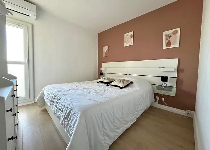 Apartamento T3 Au Port De Saint-cyprien Avec Terrasse Et Climatisation - Fr-1-309-483
