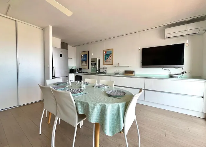 Apartamento T3 Au Port De Saint-cyprien Avec Terrasse Et Climatisation - Fr-1-309-483 Saint-Cyprien (Pyrenees-Orientales)