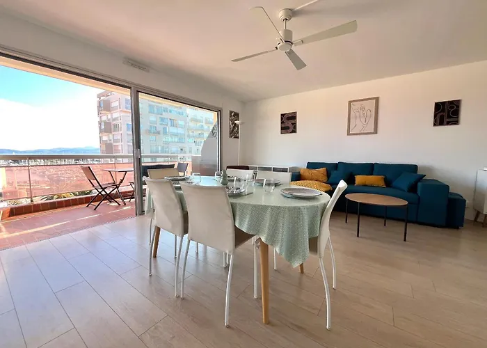T3 Au Port De Saint-cyprien Avec Terrasse Et Climatisation - Fr-1-309-483 Apartamento